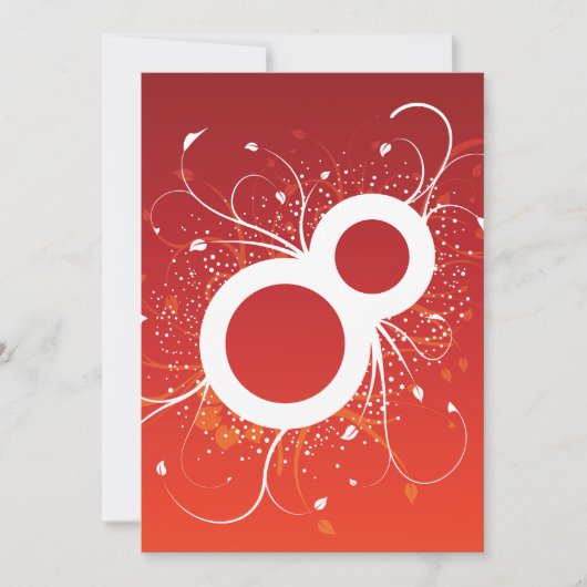 装飾8招待状 招待状 (正面)