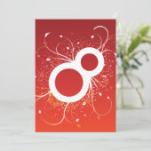 装飾8招待状 招待状 (スタンド正面)