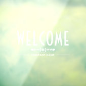 装飾 ウェルカム サイン ウィンドウサイン (シート3)