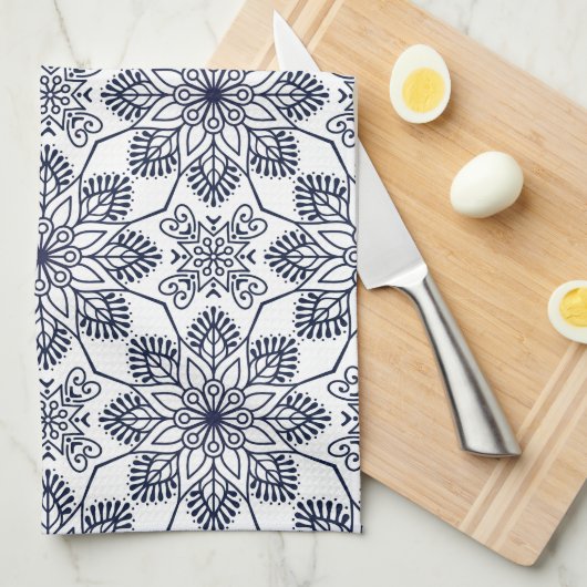 装飾 キッチンタオル (四つ折り)