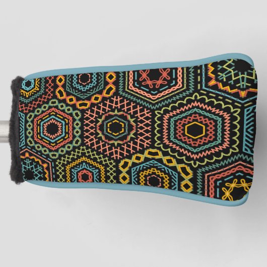 装飾 ゴルフヘッドカバー (正面)