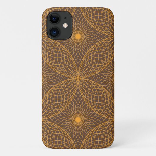 装飾、シック、抽象芸術マンダラスタイルパターン Case-Mate iPhoneケース (裏面)