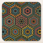 装飾 スクエアペーパーコースター (正面)