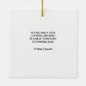 装飾 セラミックオーナメント (裏面)