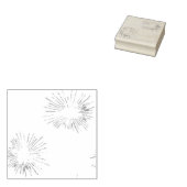 装飾、ソープストーン、ビアンカの木のアートスタンプ ラバースタンプ (押印)