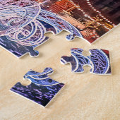 装飾、タウンホールの前 ジグソーパズル (側面)