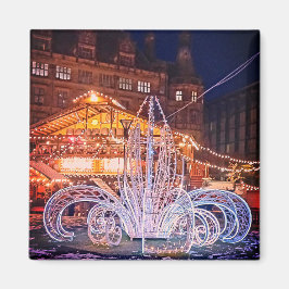 装飾、タウンホールの前 マグネット