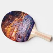 装飾、タウンホールの前 卓球ラケット (横)