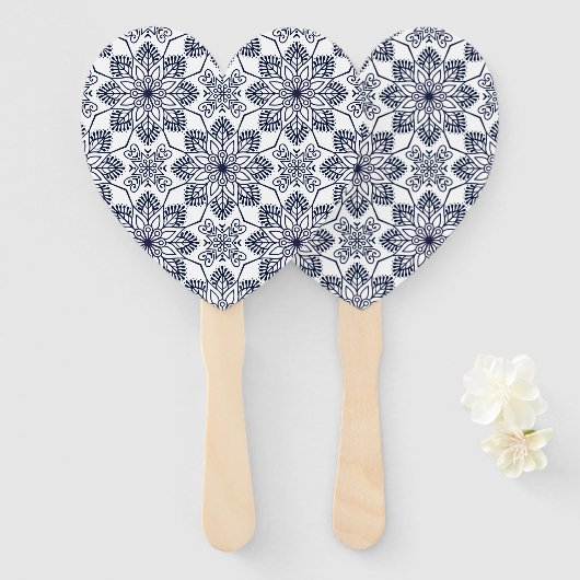 装飾 ハンドファン (正面&裏面)