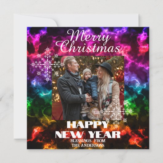 装飾 フォト 多色 シーズンカード (正面)