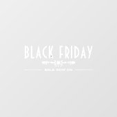 装飾 ブラックフライデー セール ウィンドウサイン (シート)