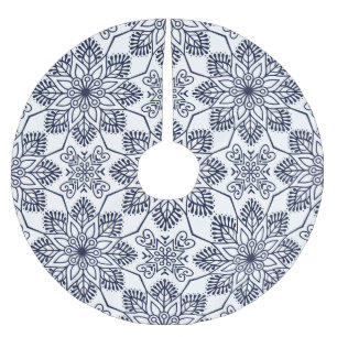 装飾 ブラッシュドポリエステルツリースカート