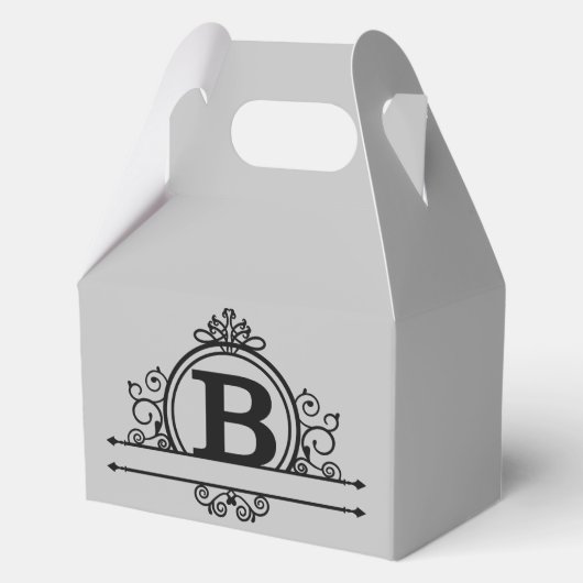 装飾 モノグラム B フェイバーボックス (正面)