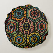 装飾 ラウンドクッション (裏面)