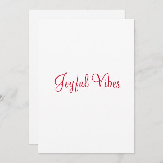 装飾 招待状 (正面/裏面)