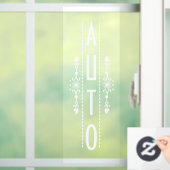 装飾 自動ドアサイン ウィンドウサイン (ホーム)