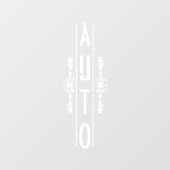 装飾 自動ドアサイン ウィンドウサイン (シート)