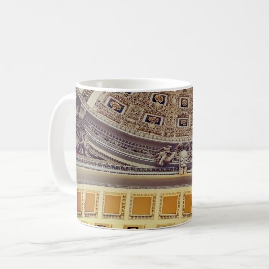 装飾。議会の図書館宇佐 コーヒーマグカップ (正面左)