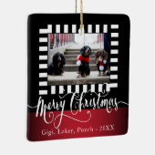 装飾DIYフォトデザイン – クリスマス セラミックオーナメント (右)