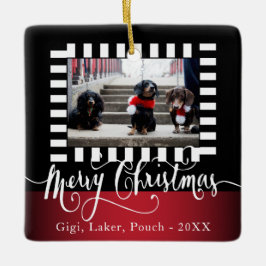 装飾DIYフォトデザイン – クリスマス セラミックオーナメント