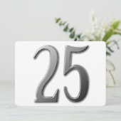 裏に情報のある25 招待状 (スタンド正面)