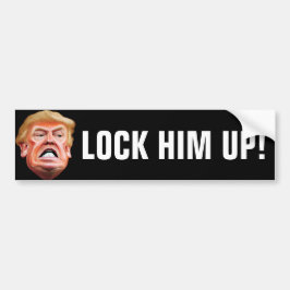 裏切り者大統領トランプを刑務所へ - トランプを糾弾する バンパーステッカー