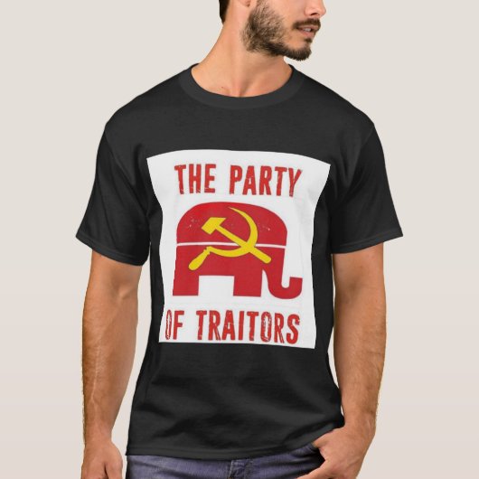 裏切り者Tシャツのパーティー Tシャツ (正面)