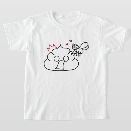 裏切り – Brootschザ・プー Tシャツ (レイダウン)