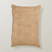 裏地に出る自然なリネンの質感、ベージュ、 アクセントクッション (裏面(縦))