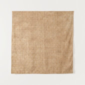 裏地に出る自然なリネンの質感、ベージュ、 タペストリー (正面(横))