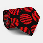 裏地190917 – 黒の赤 ネクタイ (ロール)