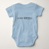 裏声で歌うこと(今のところ) ベビーボディスーツ (裏面)