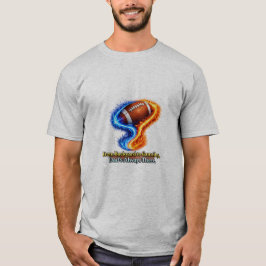裏庭から試合の日までいつもそこにいるパパへ Tシャツ