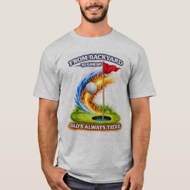 裏庭から試合の日まで、父は常にそばにいる Lacro Tシャツ