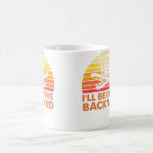 裏庭でワインと葉巻を コーヒーマグカップ (中央)