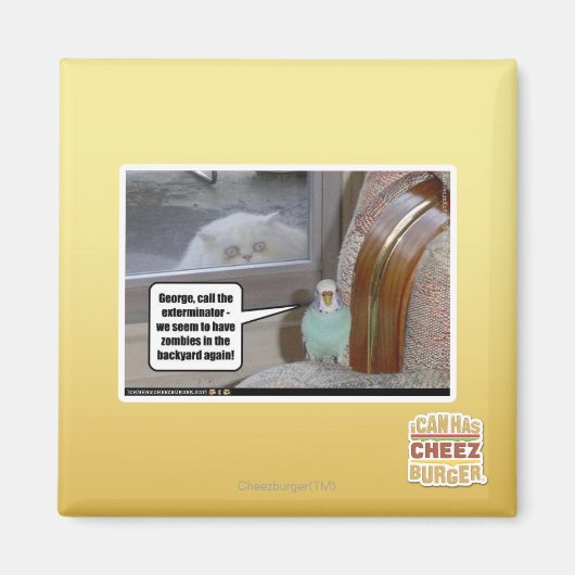 裏庭のゾンビ マグネット (正面)