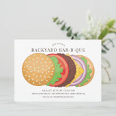 裏庭のバーベキュー 招待状 (スタンド正面)