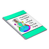 裏庭の人魚のひいさま「ビーチの近くには住めないかも」 ノートブック (右側)