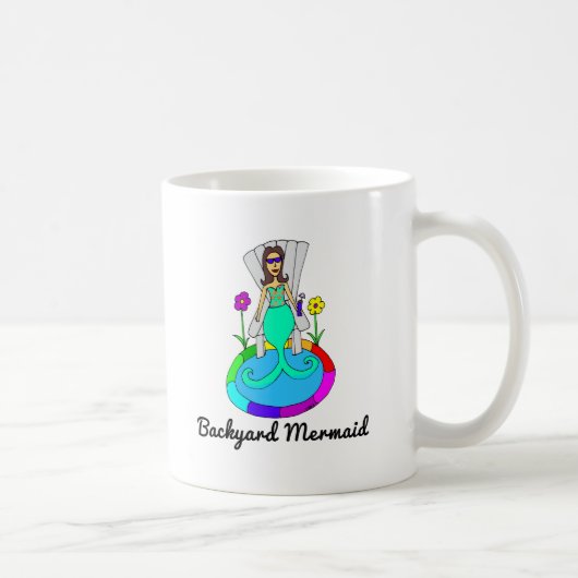 裏庭の人魚 コーヒーマグカップ (右)