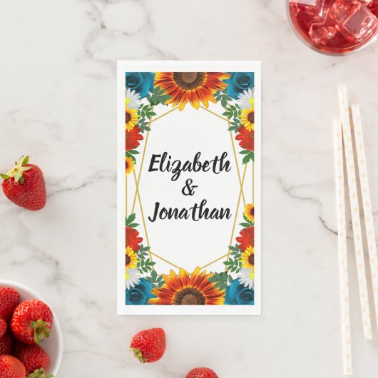 裏庭の夏の花の幾何学模様 (インサイチュ)