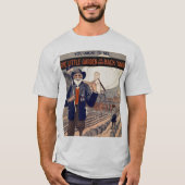 裏庭の小さな庭のシャツ Tシャツ (正面)