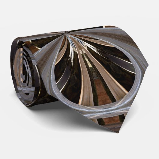 裏庭の木材 ネクタイ (ロール)