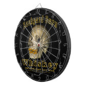 裏庭の焼跡のウィスキー ダーツボード (正面右)