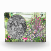 裏庭の花絵画園の追加 フォトブロック (正面)