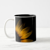 裏庭の花28ひまわり ツートーンマグカップ (左)