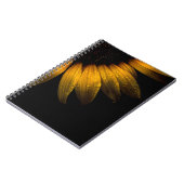 裏庭の花28ひまわり ノートブック (左側)