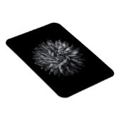 裏庭の花（白黒） 20 マグネット (右側)