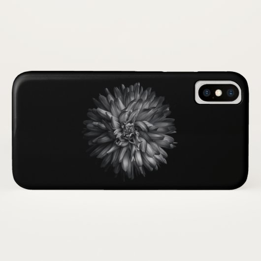 裏庭の花（白黒） 20 Case-Mate iPhoneケース (裏面(横))