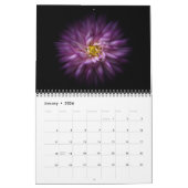 裏庭の花No 20カラーフローバージョン カレンダー (1月 2026)