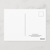 裏庭の花No 42 ポストカード (裏面)